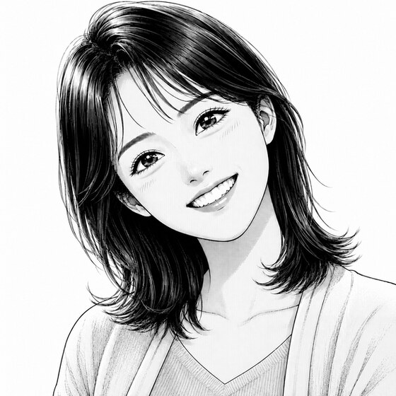 Bright smile
