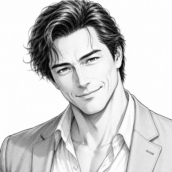 Confident smile