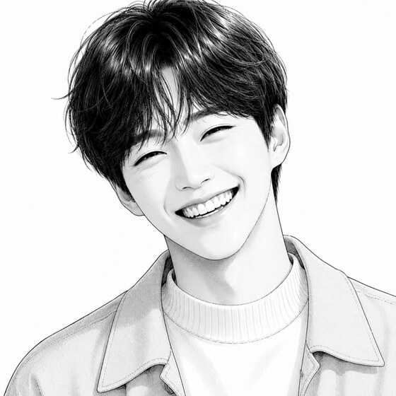 Joyful smile