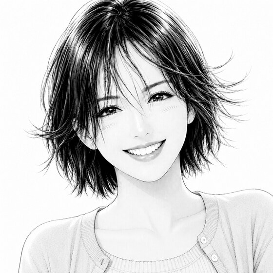 Warm smile